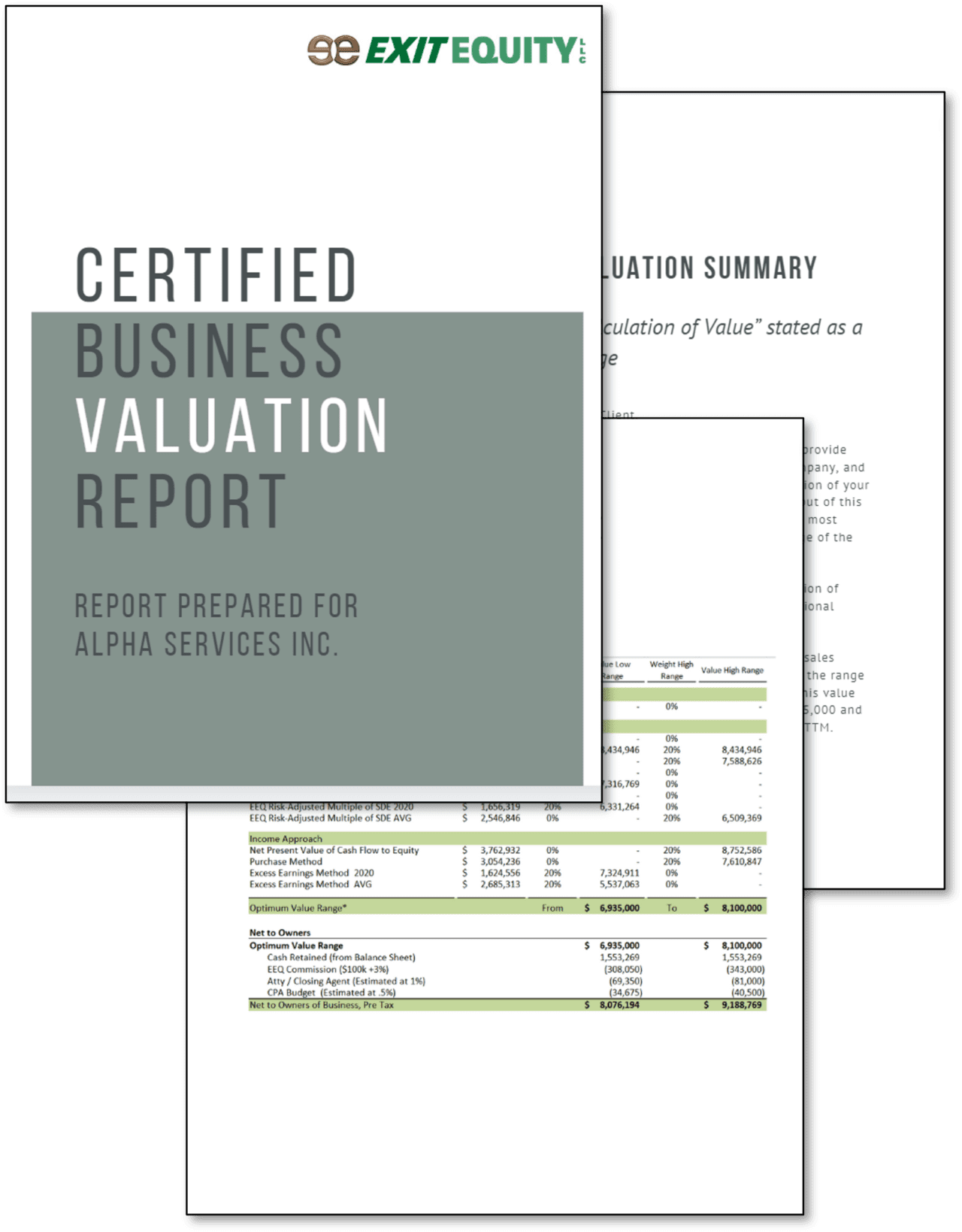 business-valuation-exit-equity