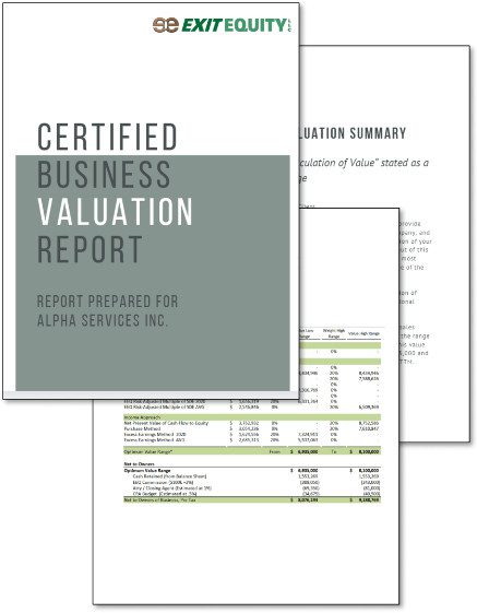 sample business valuation