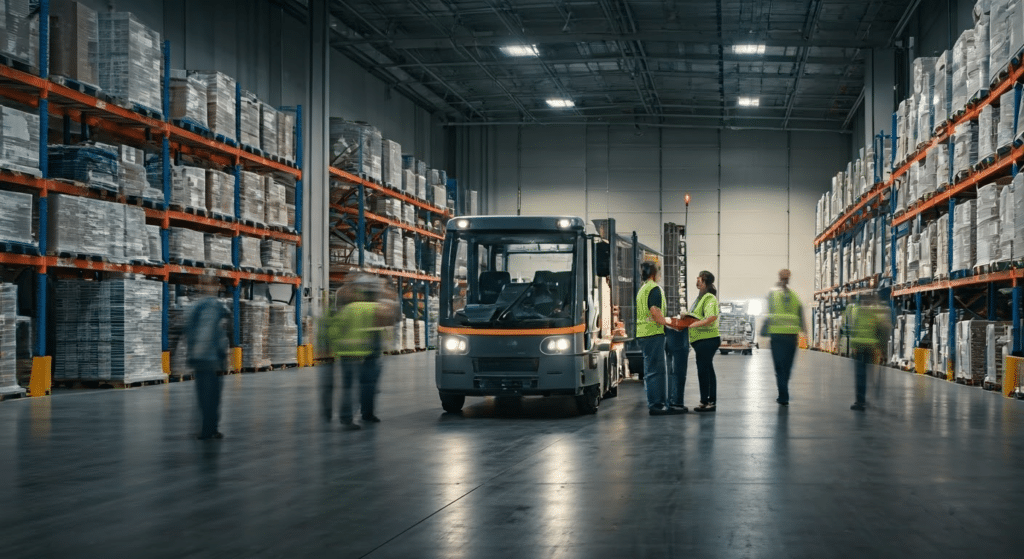 Food distributor warehouse