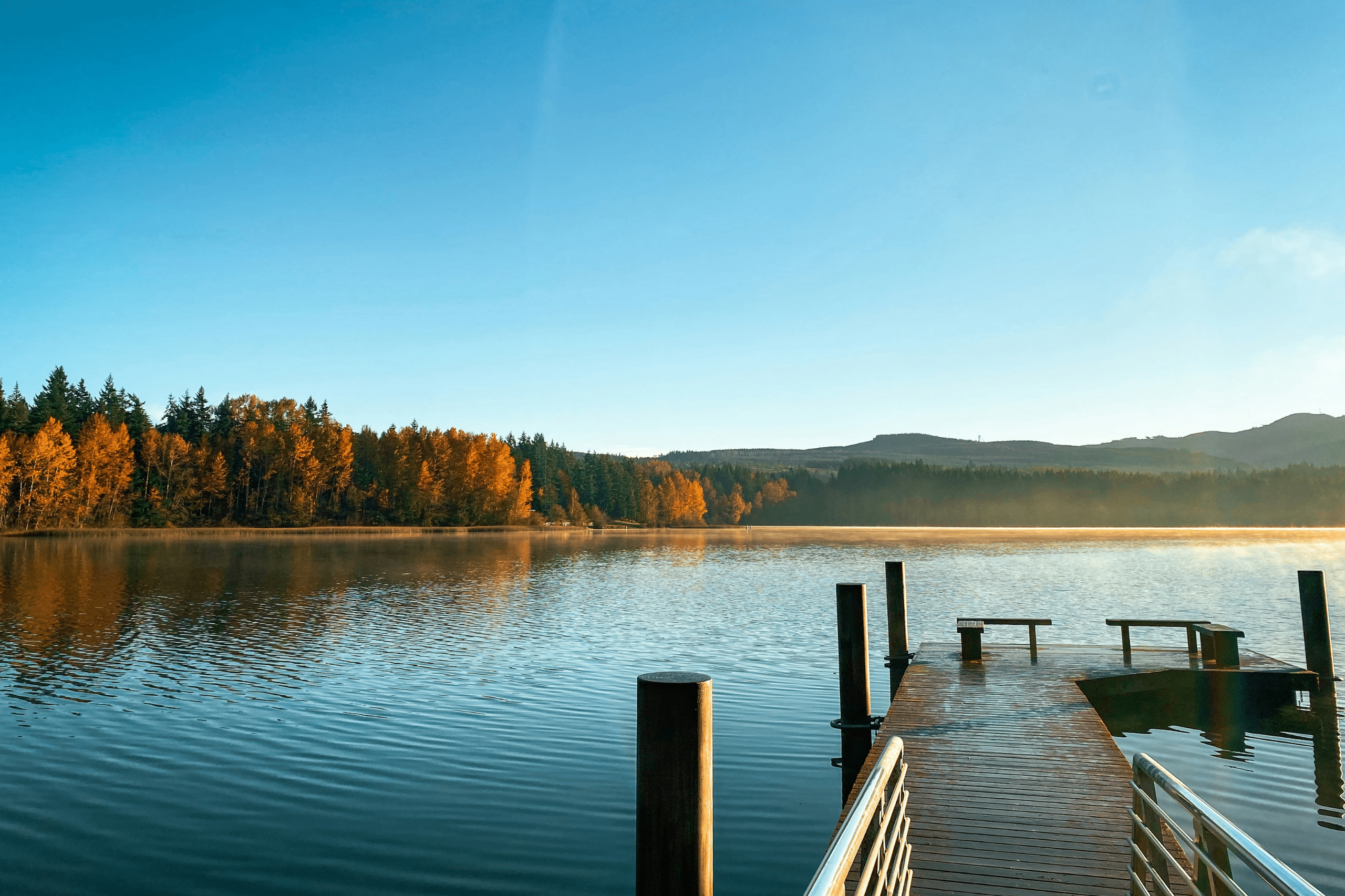 Lake in Bellingham, WA