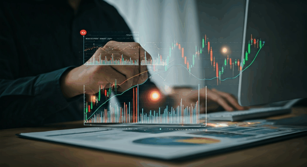 Metrics on a screen